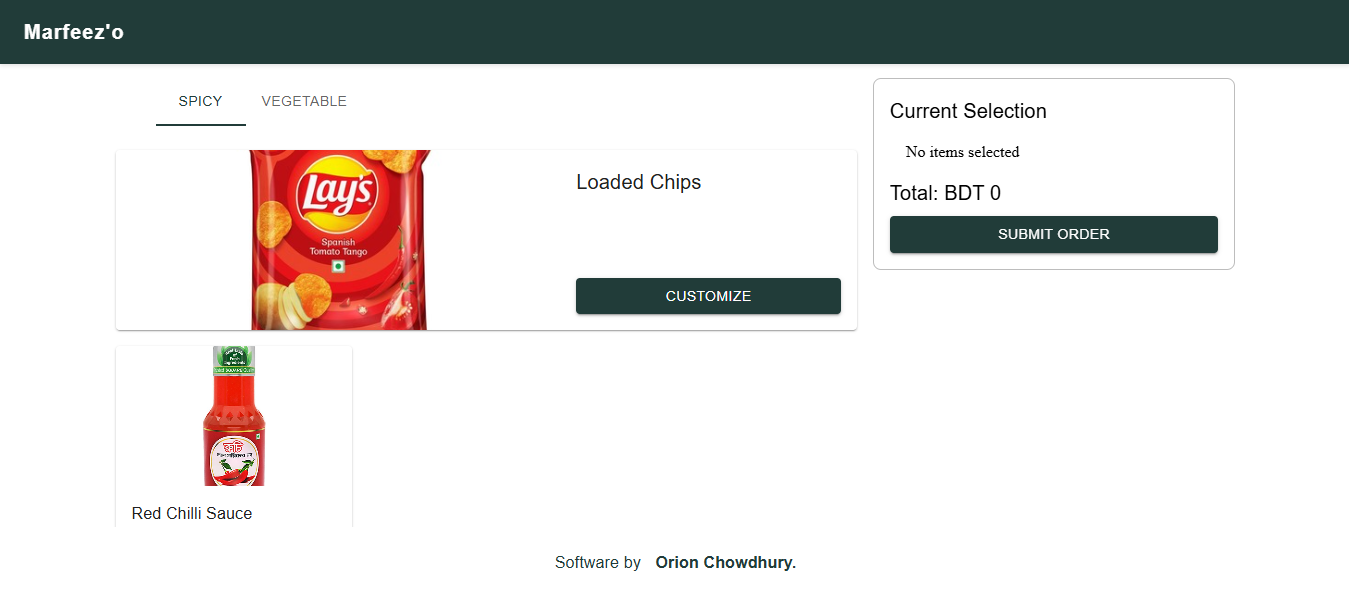 Food Court Technology interface preview